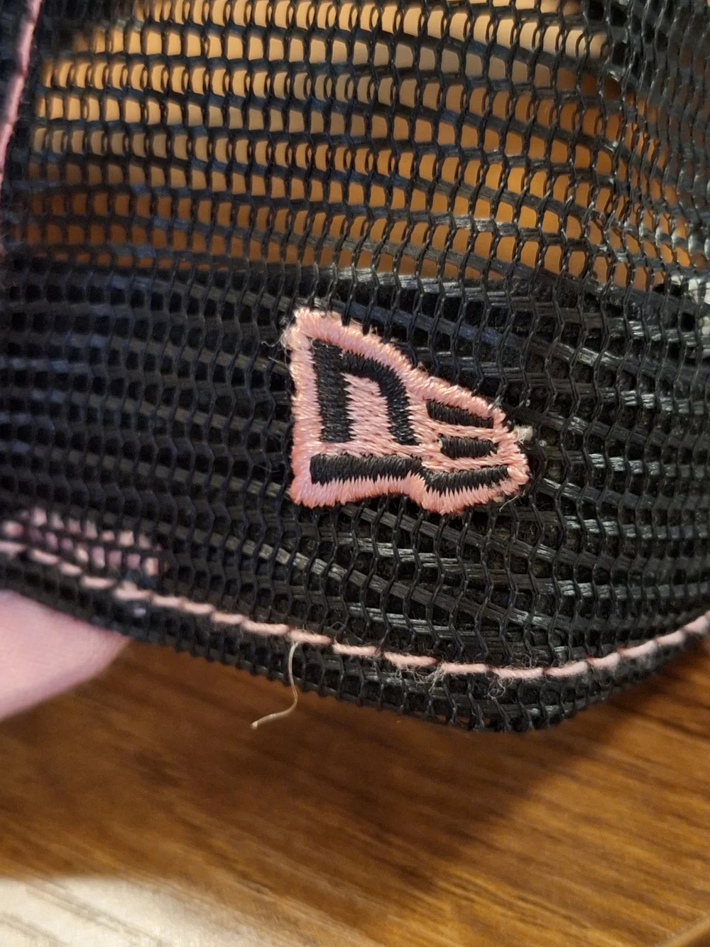 Seattle Seahawks New Era 9FORTY Women’s Pink Black Mesh Adjustable Hat NFL